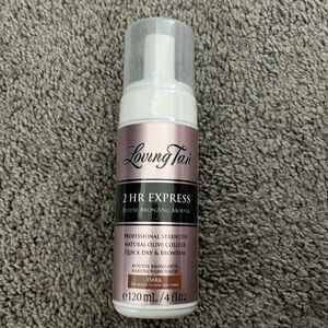New in package loving tan 2hr
